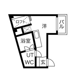 車道駅 徒歩3分 3階の物件間取画像